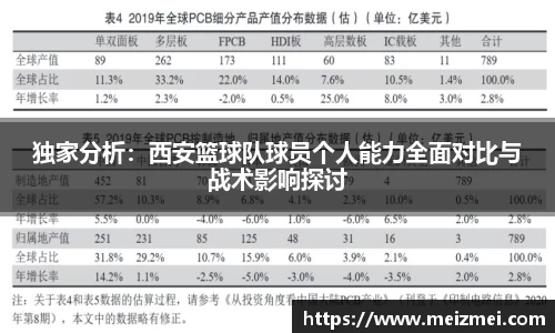 独家分析：西安篮球队球员个人能力全面对比与战术影响探讨