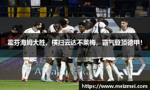 霍芬海姆大胜，横扫云达不莱梅，霸气登顶德甲！